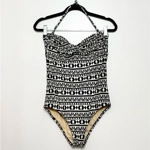 J. Crew One-Piece Print Swimsuit